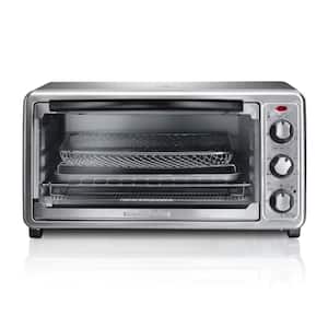 Sure Crisp 1440 W 6-Slice Stainless Steel Toaster Oven with Air Fry