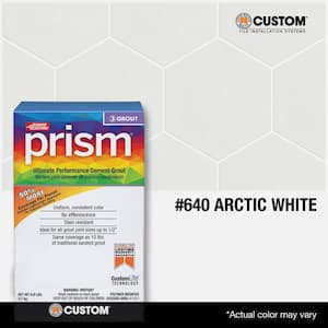 Prism #640 Arctic White 17 lb. Ultimate Performance Rapid Setting Grout