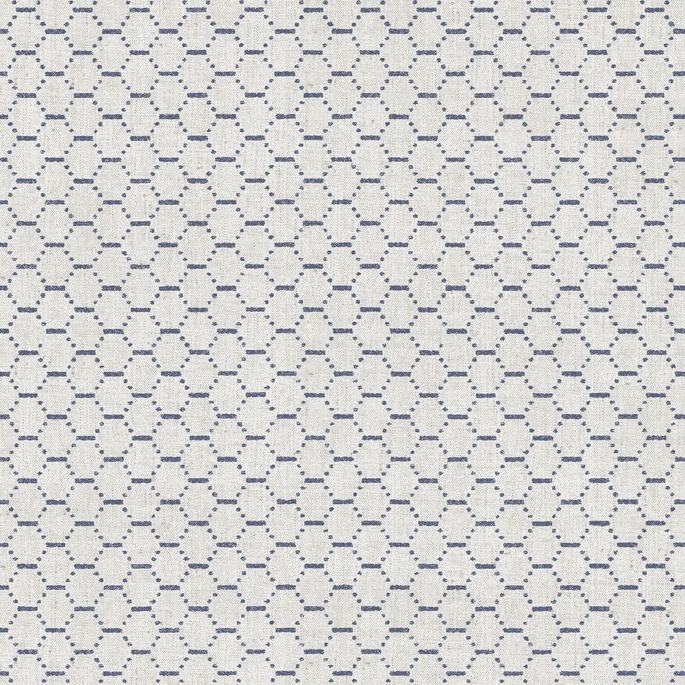 Bazaar Collection Navy/Grey Boho Beehive Design Non-Woven Non-Pasted Wallpa
