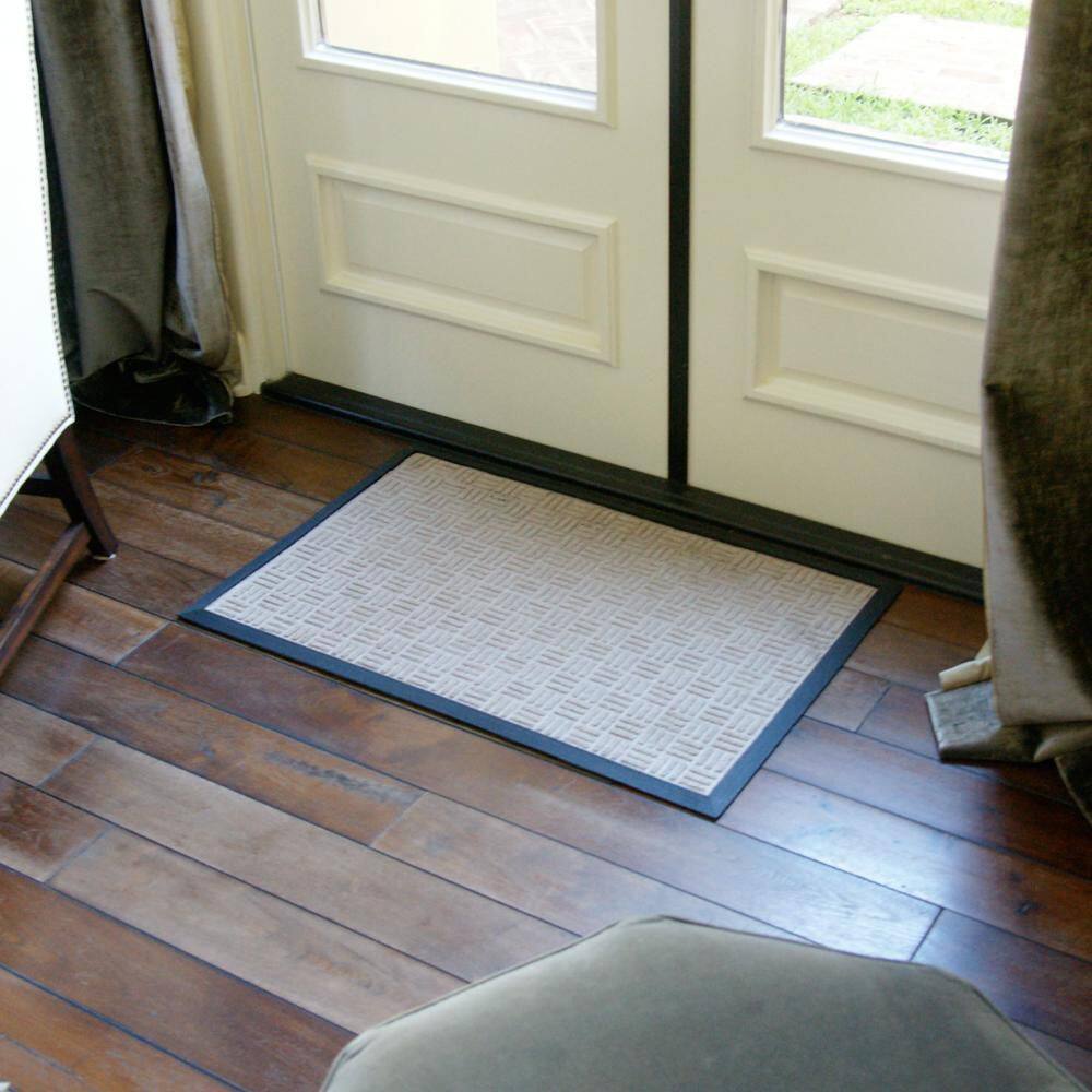 Charcoal Rubber Backed Carpet Outdoor Entrance Mat