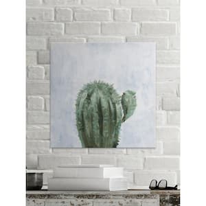 48 in. H x 48 in. W "Green Cacti" by Marmont Hill Printed Canvas Wall Art