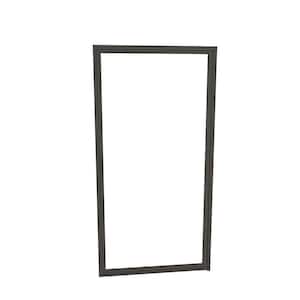 1100 Series 34-3/4 in. W x 63-1/2 in. H Framed Pivot Shower Door in Oil Rubbed Bronze with Pull Handle