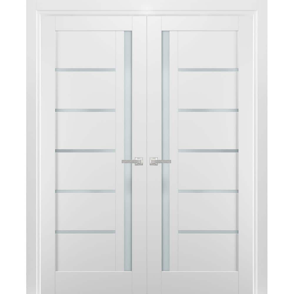 Have a question about Sartodoors 56 in. x 80 in. Single Panel White