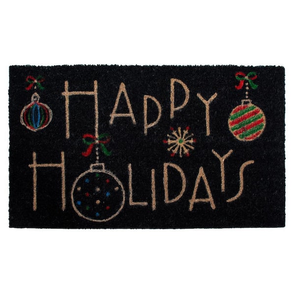 Happy Holidays Doormat