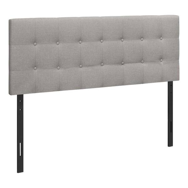 Light Grey Queen Size Headboard HD6003Q - The Home Depot