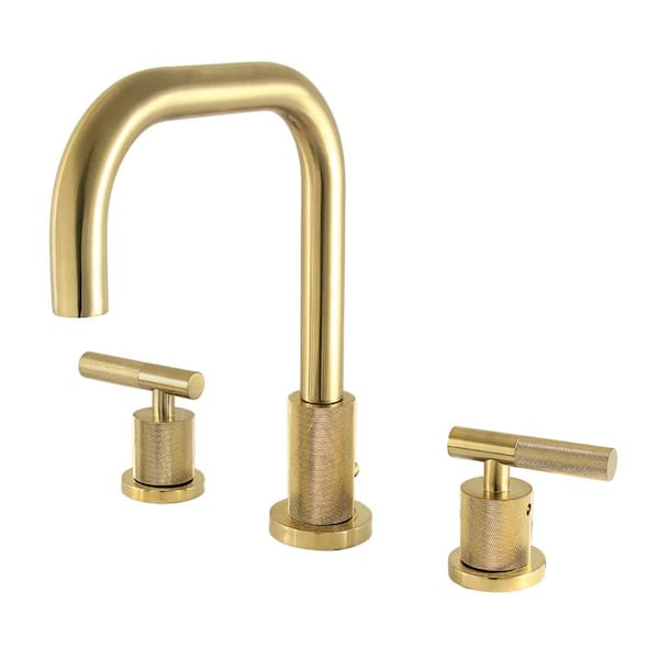 Convergent 8 - 16 Widespread 2-Handle Bathroom Faucet in Brushed Brass