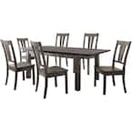 Picket House Furnishings Grayson 7-Piece Dining Set with Padded Seats ...