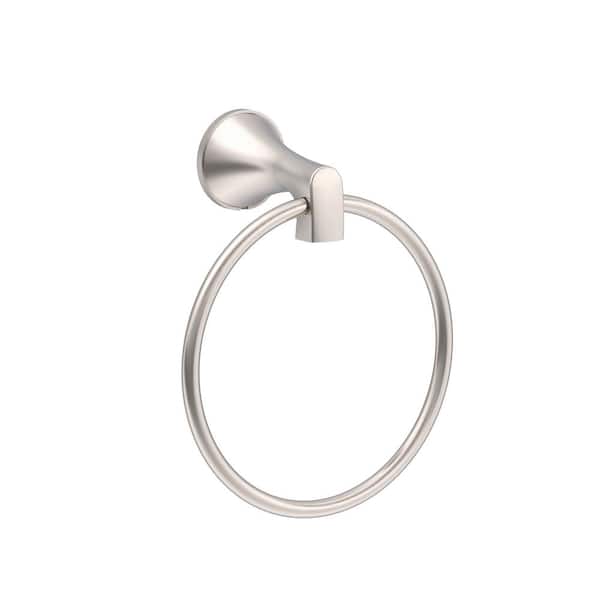 Gerber Windley Wall Mounted Towel Ring in Brushed Nickel