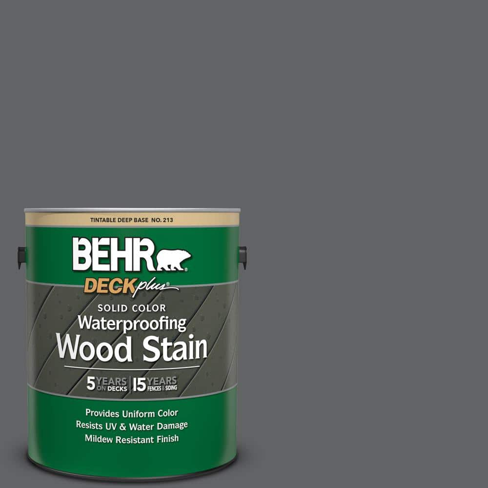 BEHR DECKplus 1 Gal N530 6 Digital Solid Color Waterproofing Exterior   Digital Behr Deckplus Exterior Wood Stains 21301 64 1000 