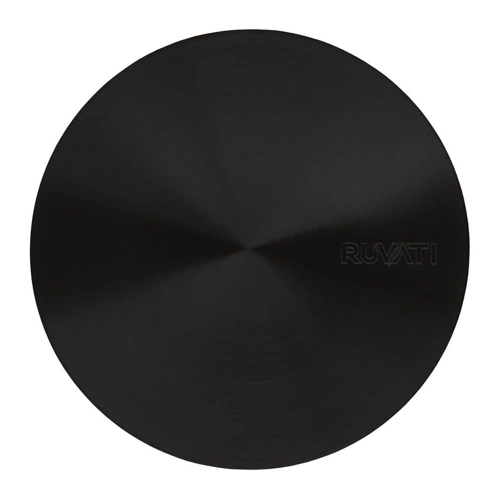 5 in. D Stainless Steel Gunmetal Black Decorative Drain Cover price history on PriceWatchPro
