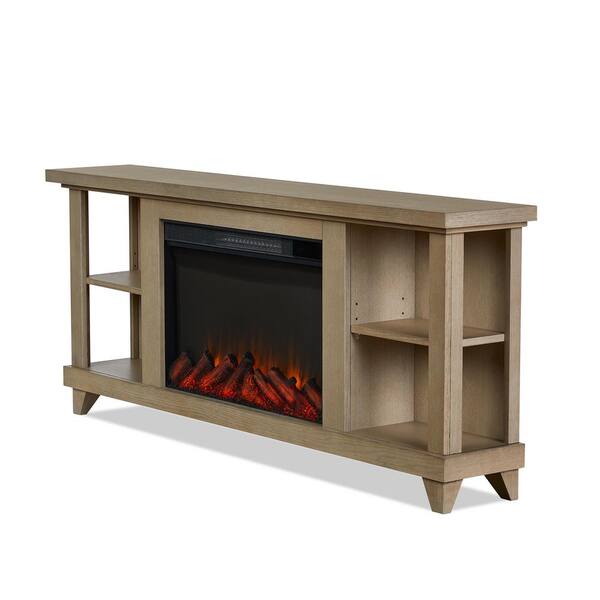 Penrose Slim Electric Fireplace Media Console
