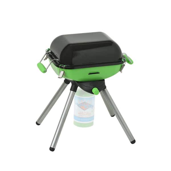 Flame King VT-101 2-Burner Portable Camping Stove Grill, Great for Outdoor  Cooking, Backpacking, Compatible with 1LB Propane Gas Bottle