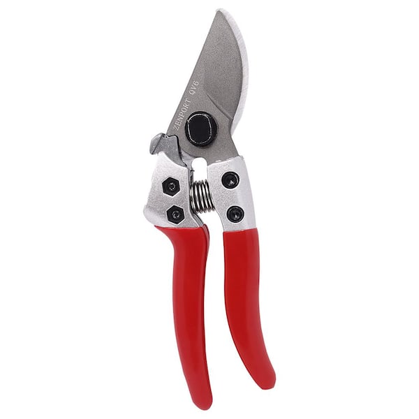 ZENPORT 2 in. SK5 Carbon Steel Small Handle Professional Bypass Pruning Shear