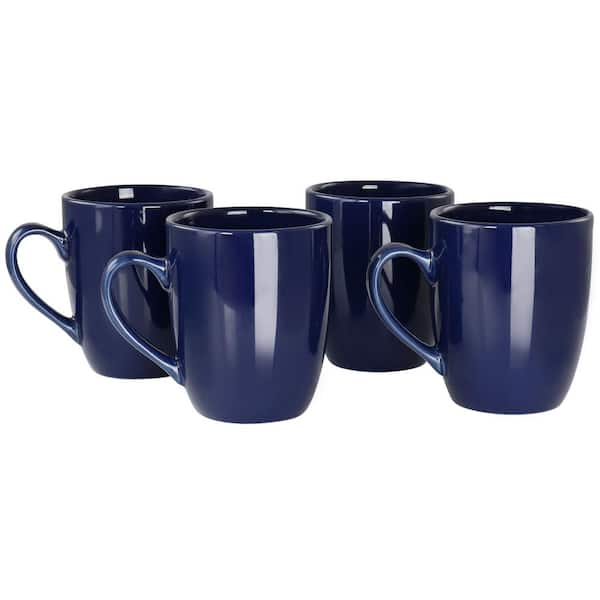 Mug To Go Tasty – Navy Blue Color (No Handle, Protective Sleeve