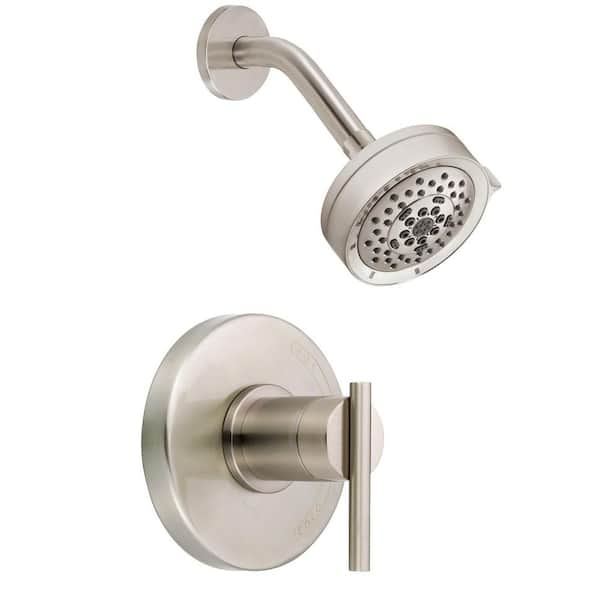 Danze Parma Single-Handle Pressure Balance Shower Faucet Trim Kit in Brushed Nickel (Valve Not Included)
