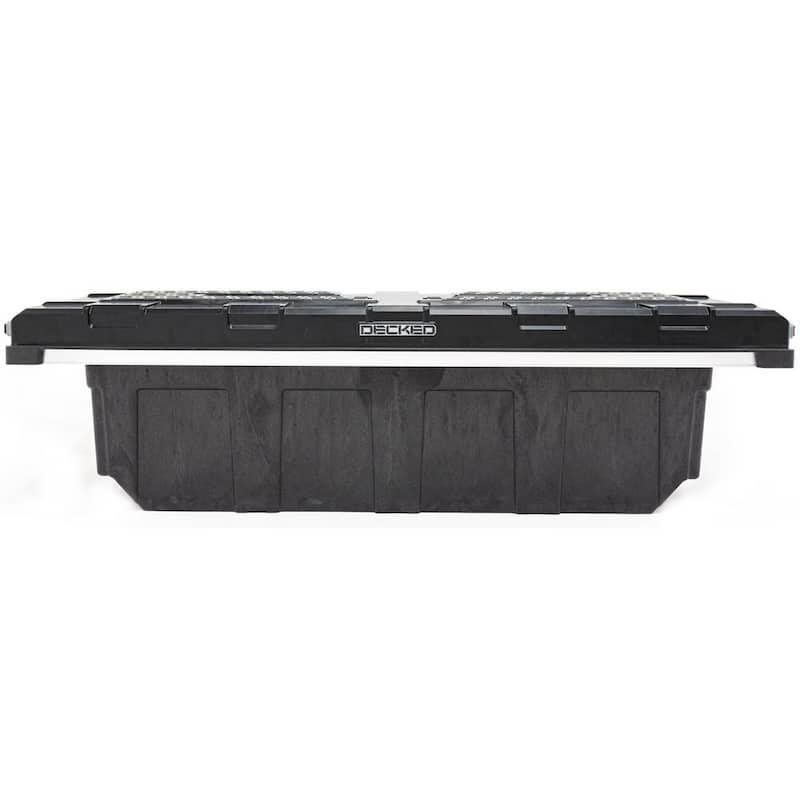 76 in. Matte Black HDP Full-Size Crossover Pickup Truck Tool Box with Lifetime Warranty for Toyota Tundra (2022-current)