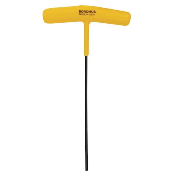Bondhus 5/64 in. x 9.0 in. Hex End T-Handle with ProGuard (2-Pack)