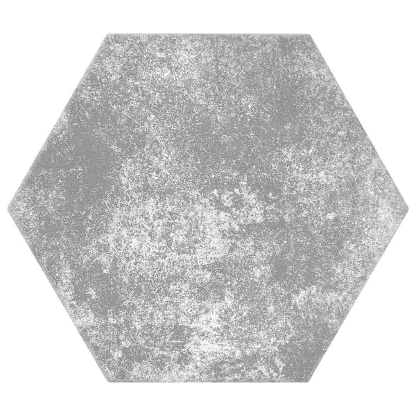Ivy Hill Tile Hayes Gris 7.87 in. x 9.44 in. Matte Porcelain