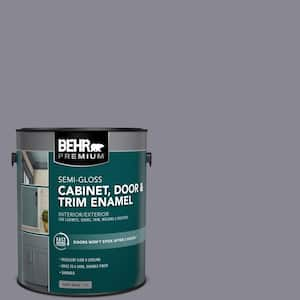 1 gal. #N550-5 Box Office Semi-Gloss Enamel Interior/Exterior Cabinet, Door & Trim Paint