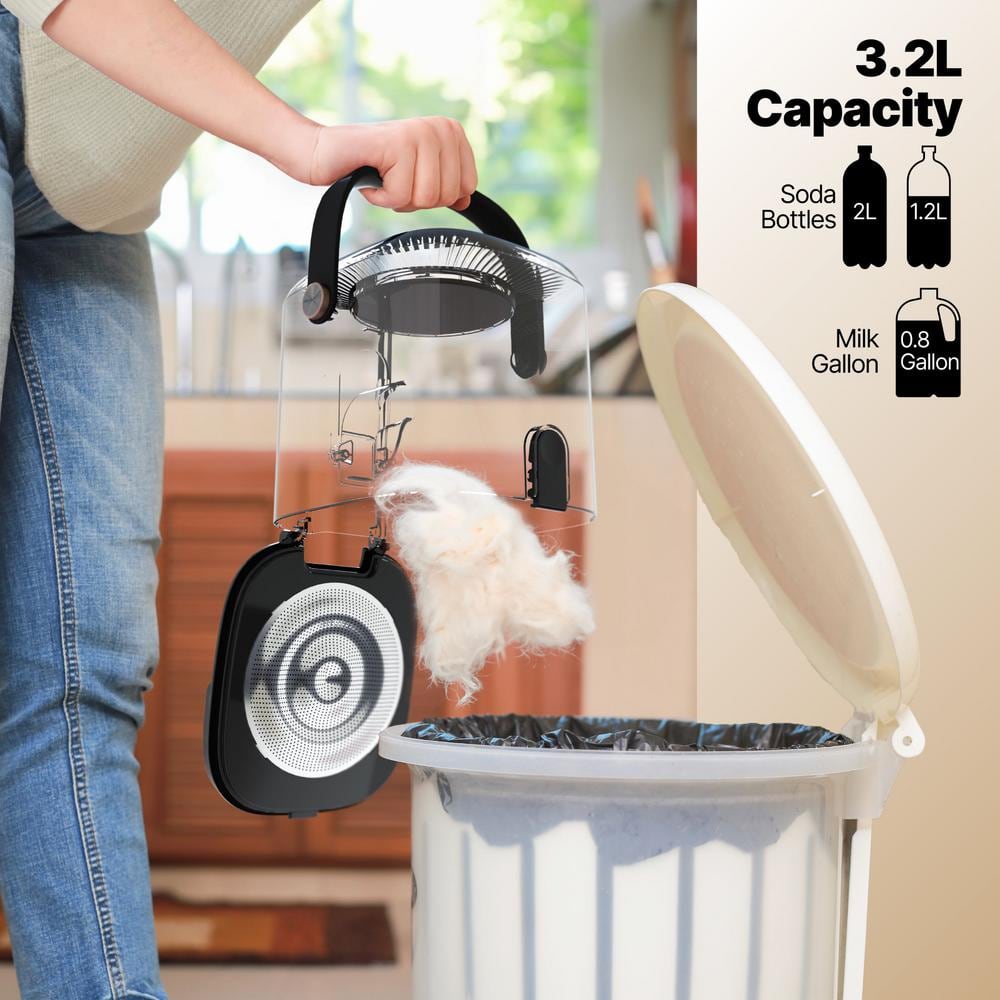 Blue Pet Grooming Vacuum Kit with Multiple Attachments