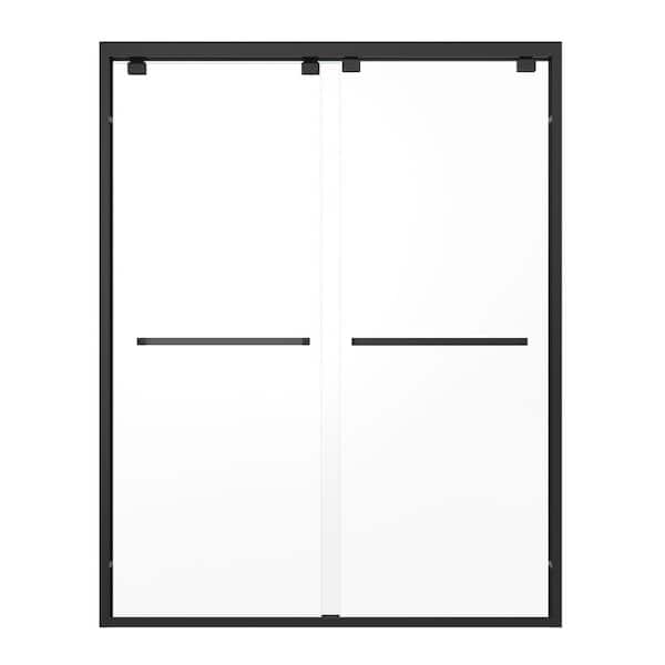DreamLine Encore 54 in. W x 76 in. H Sliding Frameless Shower Door