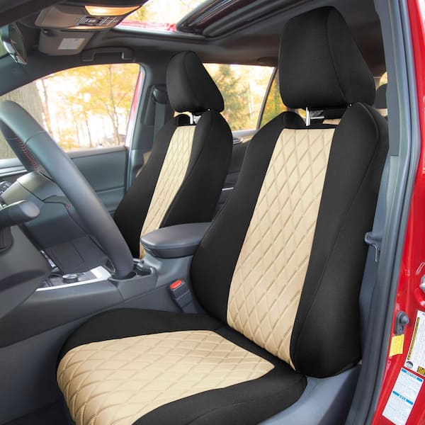 Neosupreme Custom Fit Seat Covers for 2019 2024 Toyota RAV4 Le to XLE to Limited