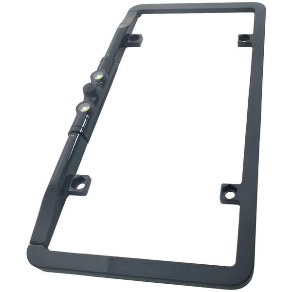 Boyo VTL275TJ Chrome License Plate Frame w/rear-view Cam,Trajectory Parking Line 