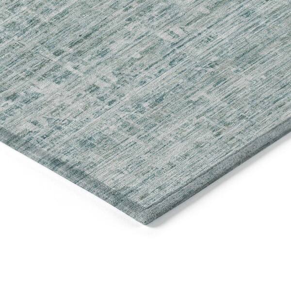 Chantille Machine Washable Indoor/Outdoor Abstract ACN1746 Turquoise 3 ft. x 4 ft. Area Rug