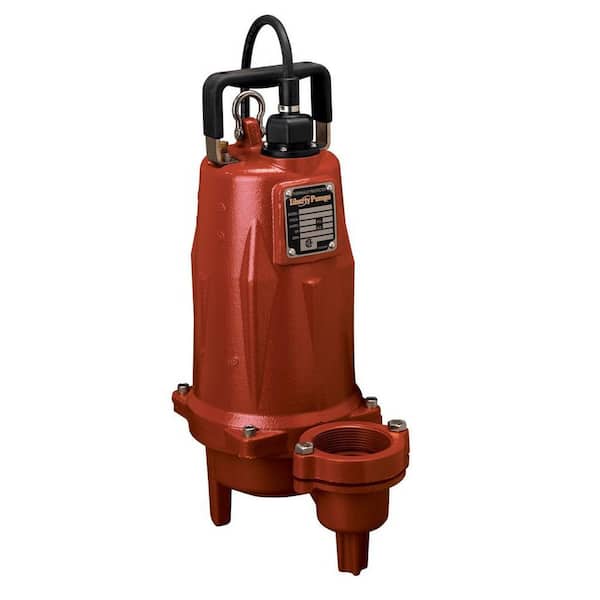 LEH200-Series 2 HP 230-Volt Grinder Pump with 3 in. Discharge
