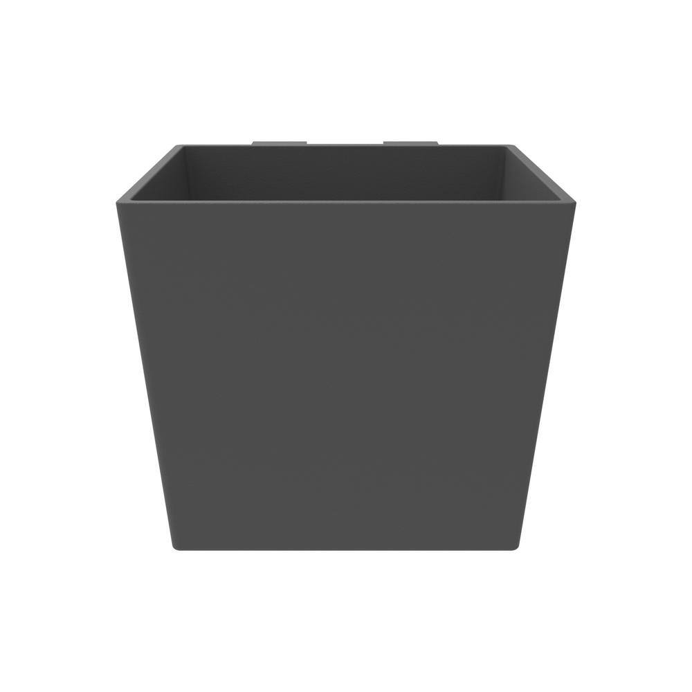 MODLIV 7 in. W x 6 in. H Slate Recycled Vertical Planter (3Pack
