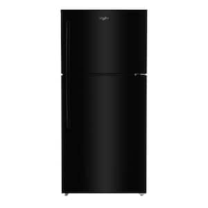 Whirlpool 19.2 cu. ft. Top Freezer Refrigerator in Black