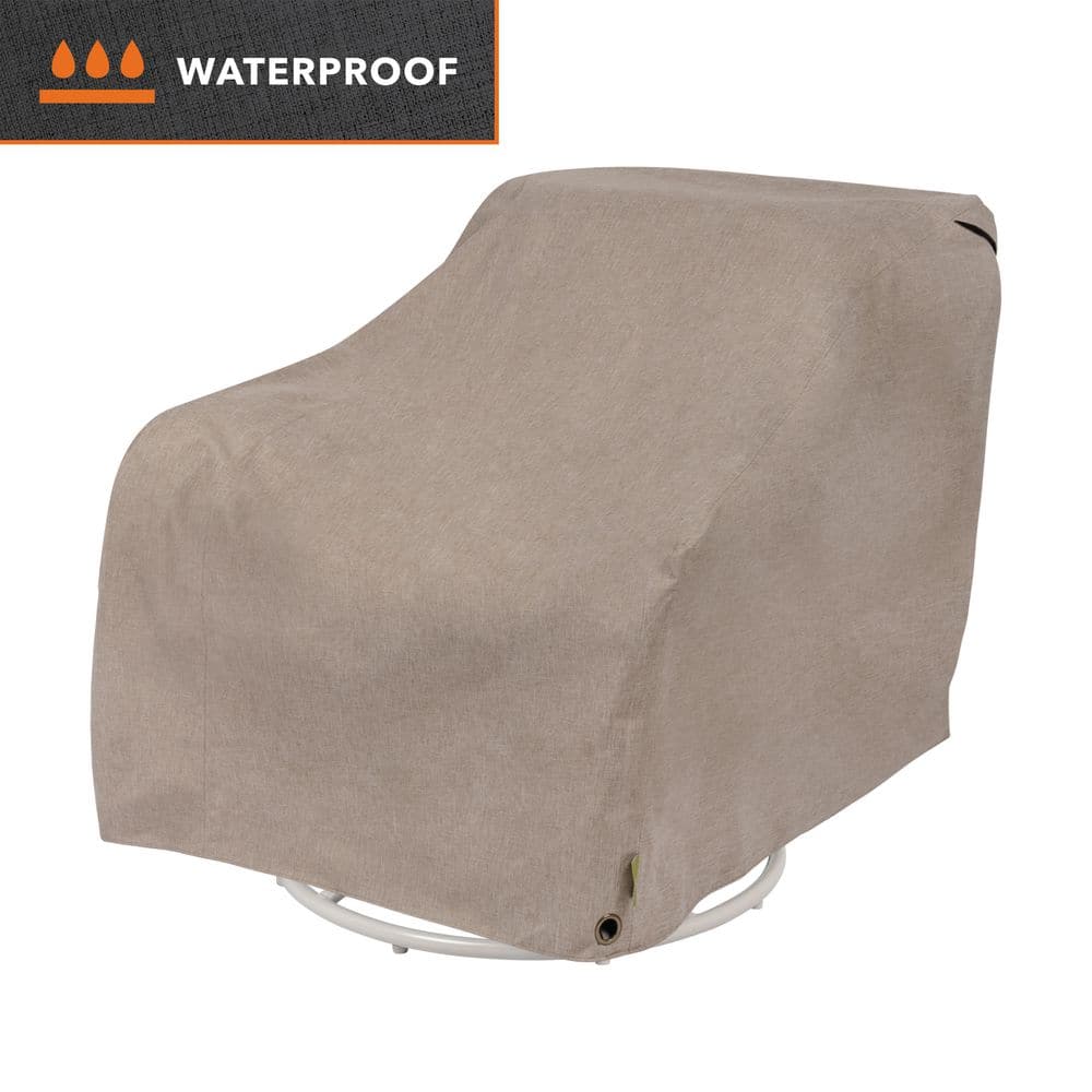 MODERN LEISURE Garrison Patio Swivel Lounge Chair Cover, Waterproof, 37