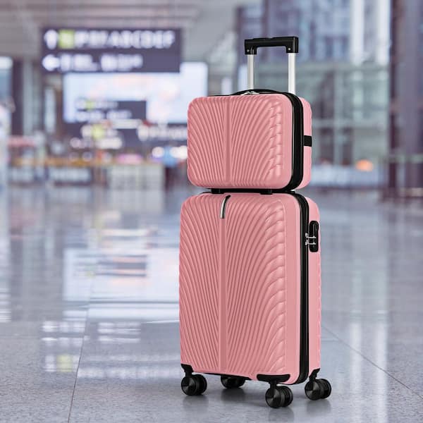 HIKOLAYAE 2-Piece PP Luggage Set with Locks, Includes Carry-On 14
