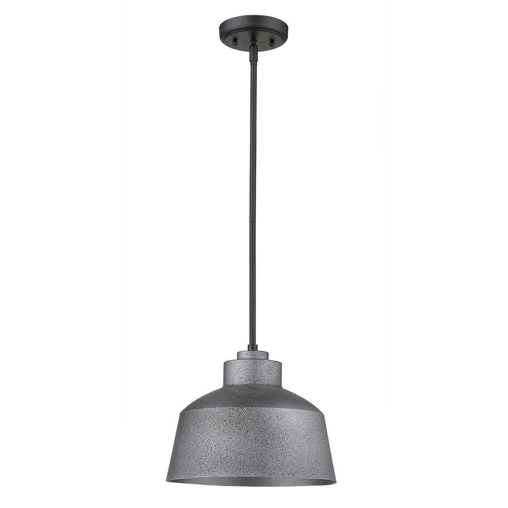 Barnes 1-Light Gray Outdoor Convertible Pendant price history on PriceWatchPro