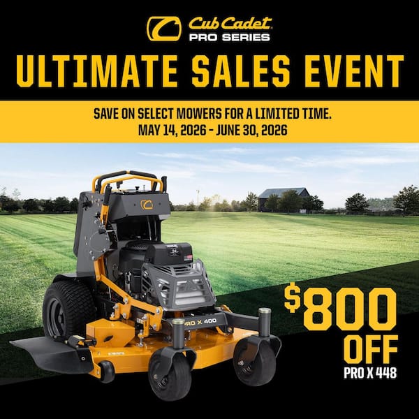 PRO X 448 48 in. 24 HP Commercial Stand-On Lawn Mower