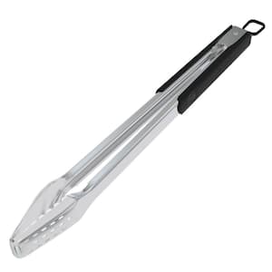 Stainless Steel Grill and Griddle Locking Tongs Cooking Accessory