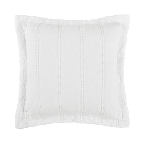 Unbranded Pacifica Cotton 20 in. Square Decorative Throw Pillow Cover