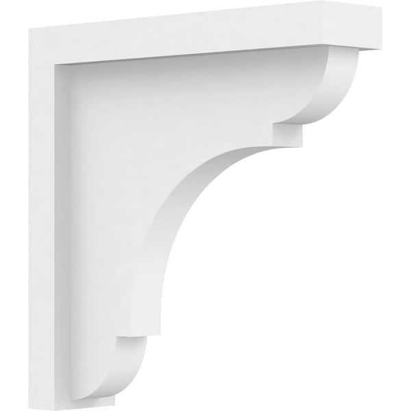 Ekena Millwork Standard Bryant 2 in. W x 9 in. H x 9 in. D Signature Urethane Polyurethane Bracket