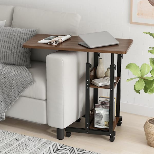 Fufu Gaga 31 5 In Brown Side Table, Williston Forge Livingon End Table