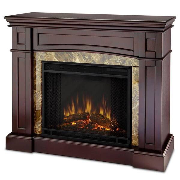Real Flame Bentley 40 in. Electric Fireplace in Espresso-DISCONTINUED