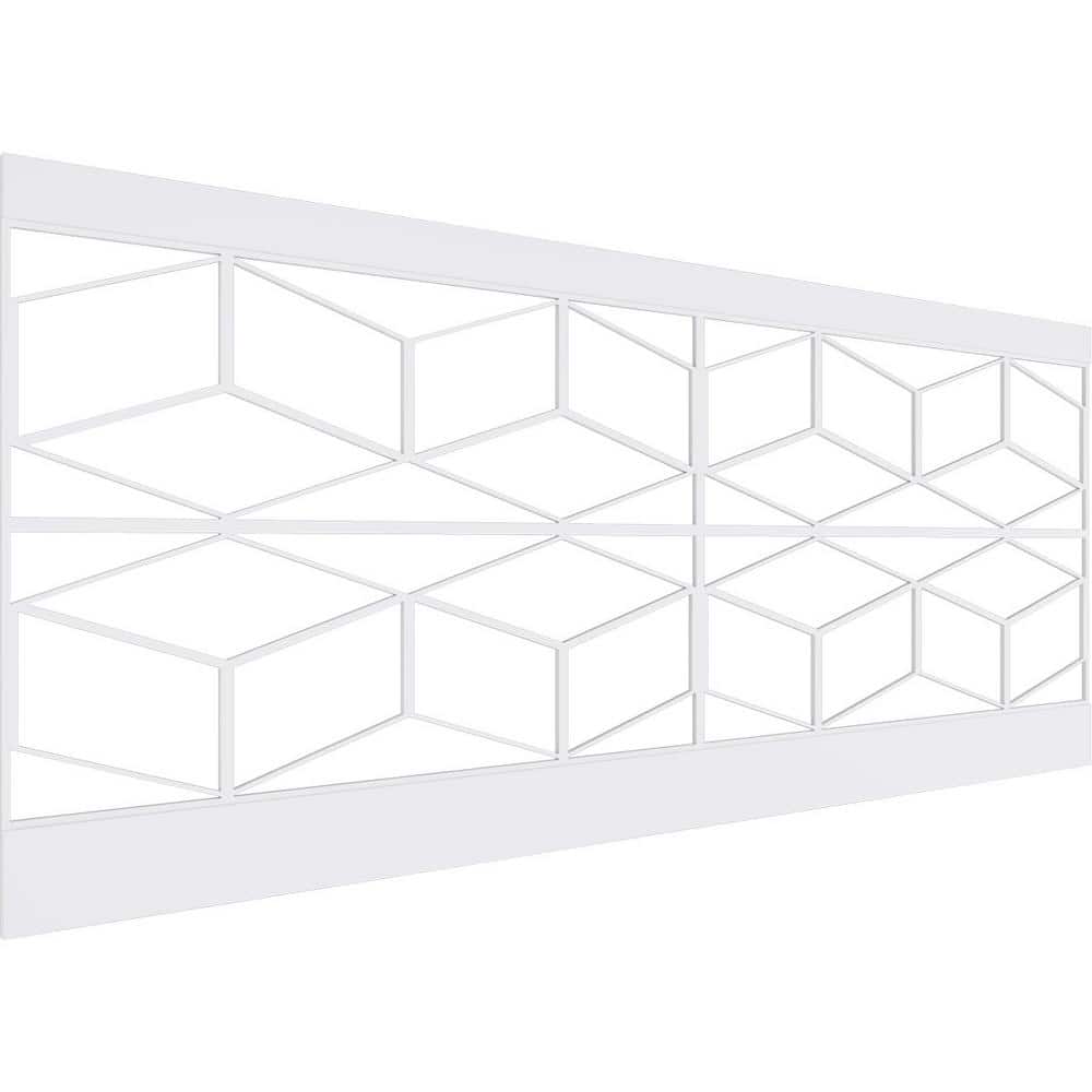 40 in. H x 94-1/2 in. W 26.24 sq. ft. Pueblo PVC Wainscot Paneling Kit price history on PriceWatchPro