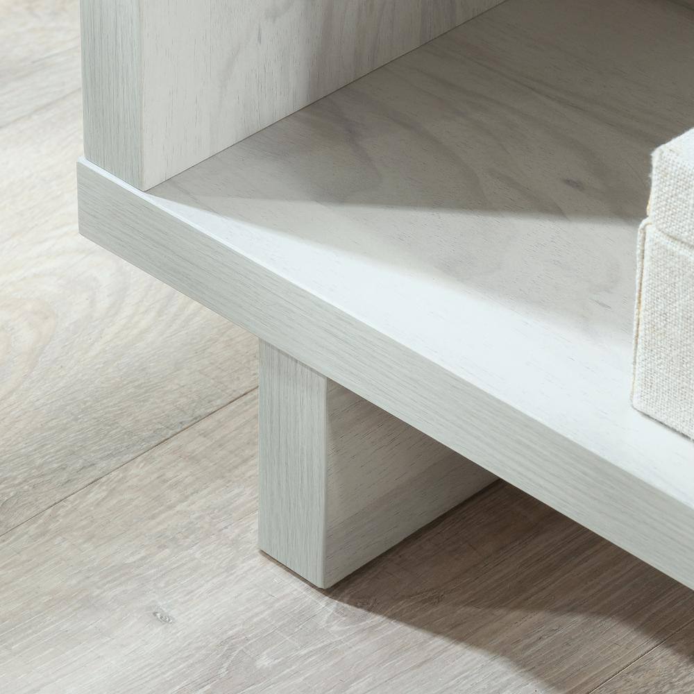 Gray Adjustable 5-Shelf Engineered Wood Bookcase
