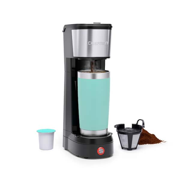 Commercial CHEF Coffee Machine, Single Serve Coffee Maker, Portable Coffee  Maker Single Serve with 13 Ounce Water Tank & One Touch Button for Coffee