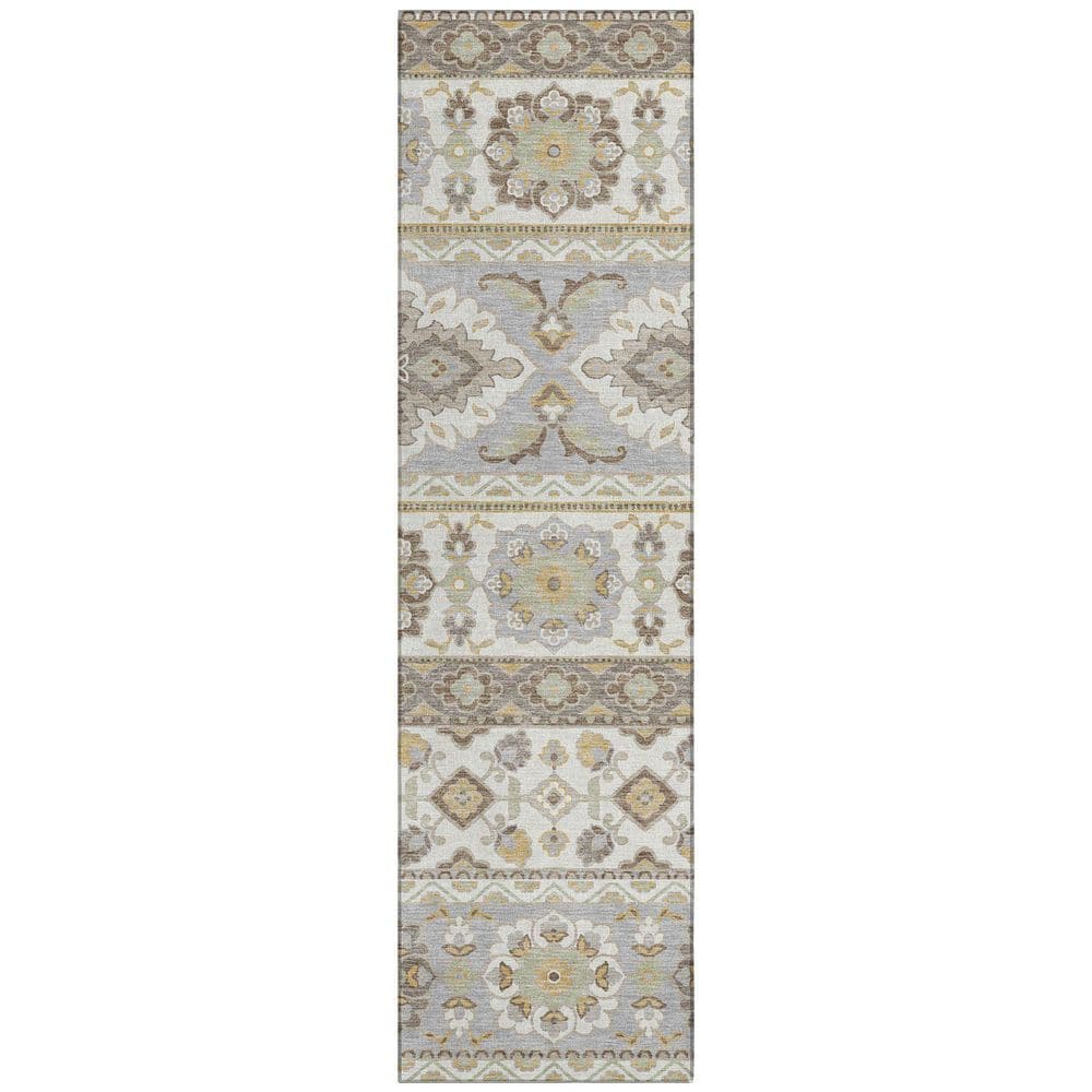 Chantille Machine Washable Indoor/Outdoor Abstract ACN2677 Ivory 2 ft. x 7 ft. Runner Rug price history on PriceWatchPro