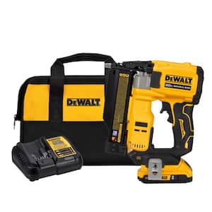 20-Volt MAX Lithium-Ion Cordless 23-Gauge Pin Nailer Kit with 2.0 Ah Battery Pack and Charger