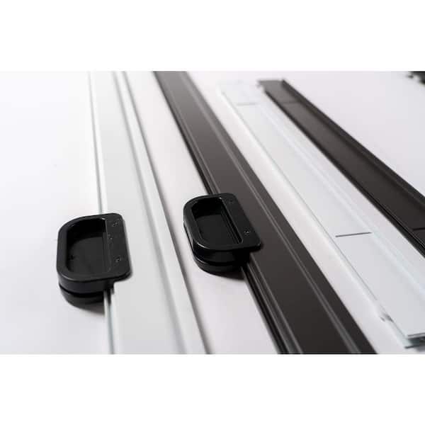 RITESCREEN 30-in x 80-in Bronze Aluminum Sliding Patio Screen Door