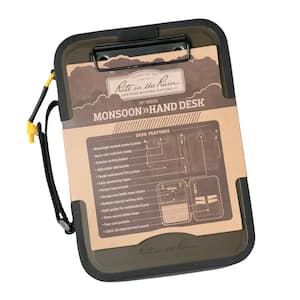 Weatherproof Monsoon Hand Desk, TPU fabric, 6.75" x 9.5" (No. M958)