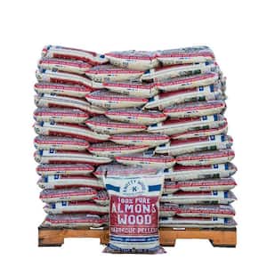 100-Bags 100% Pure Almond Wood BBQ Fuel Competition Pallet