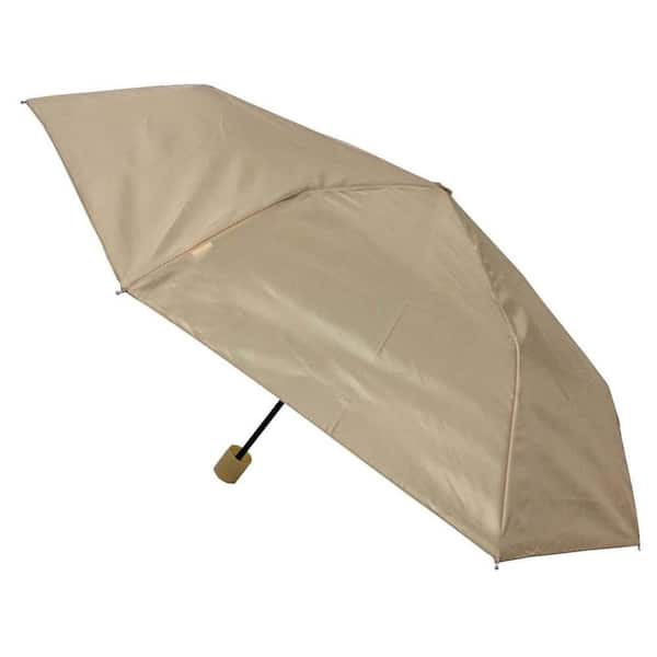 Unbranded Kingstate 42 in. Arc Canopy Mini Manual Umbrella, Khaki