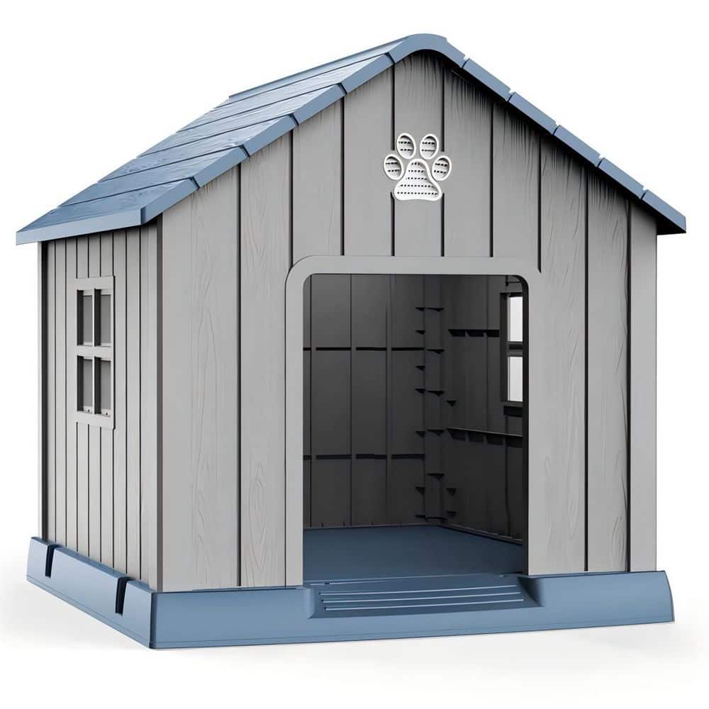 ペットハウス blue-gray-wtvwtv-outdoor-